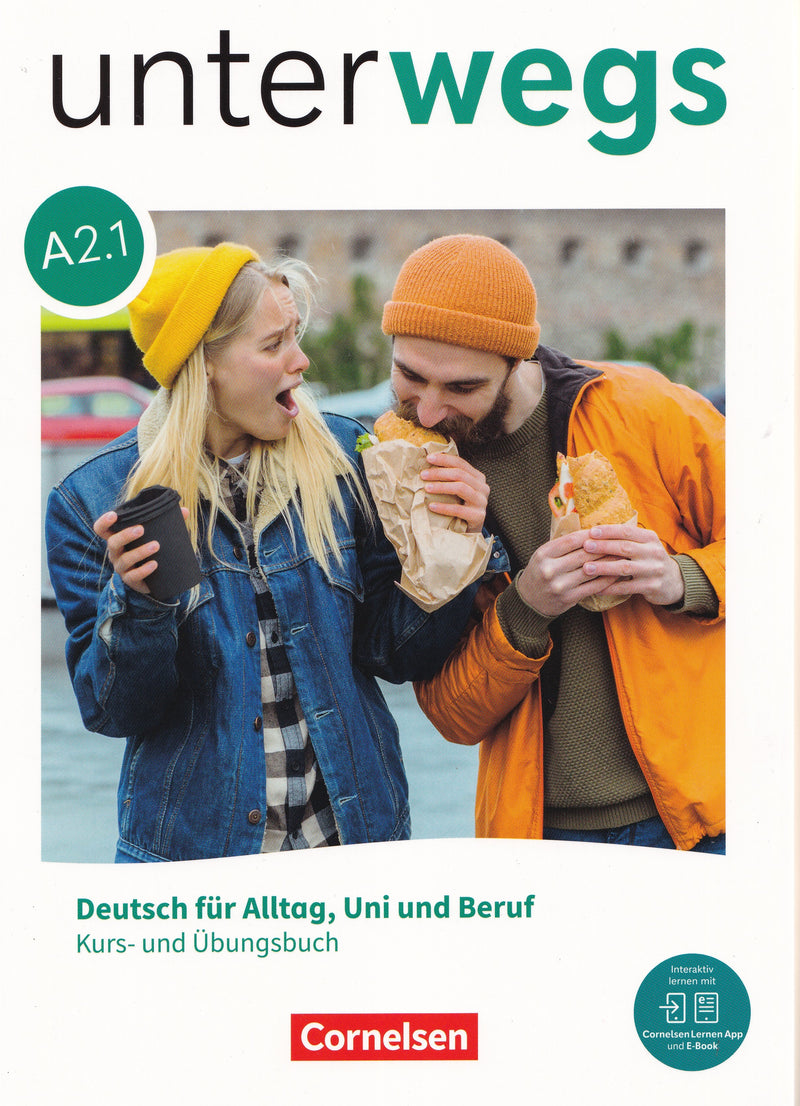 Unterwegs A2 - Deutsch für Alltag, Uni und Beruf Allgemeine Ausgabe. Kurs- und Übungsbuch - 9783061232450 - Book A2.1