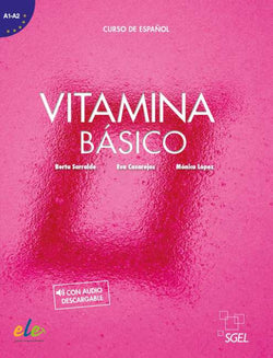 Vitamina Básico - Libro del alumno. With audio download - 9788419065230 - front cover