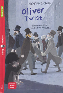 Young ELI Readers - English : Oliver Twist + downloadable audio - 9788853631770 - front cover