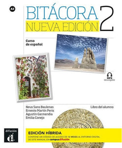 Bitácora Nueva edición 2 - Edición híbrida - Libro del alumno (A2) - 9788419236012 - front cover