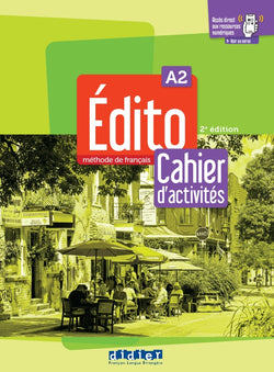 Édito A2 - édition 2022-2024 - Cahier + didierfle.app- 9782278104123 - front cover