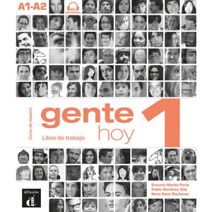 Gente hoy 1 - Libro de trabajo A1/A2 + MP3 audio download - 9788415620792 - front cover