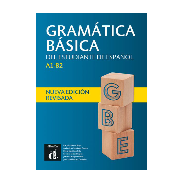 Gramática básica del estudiante de español. A1-B2. Nueva edición revisada - 9788418032110 - front cover