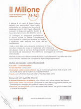 il Milione A1-A2 + Audio - 9786185554132 - back cover