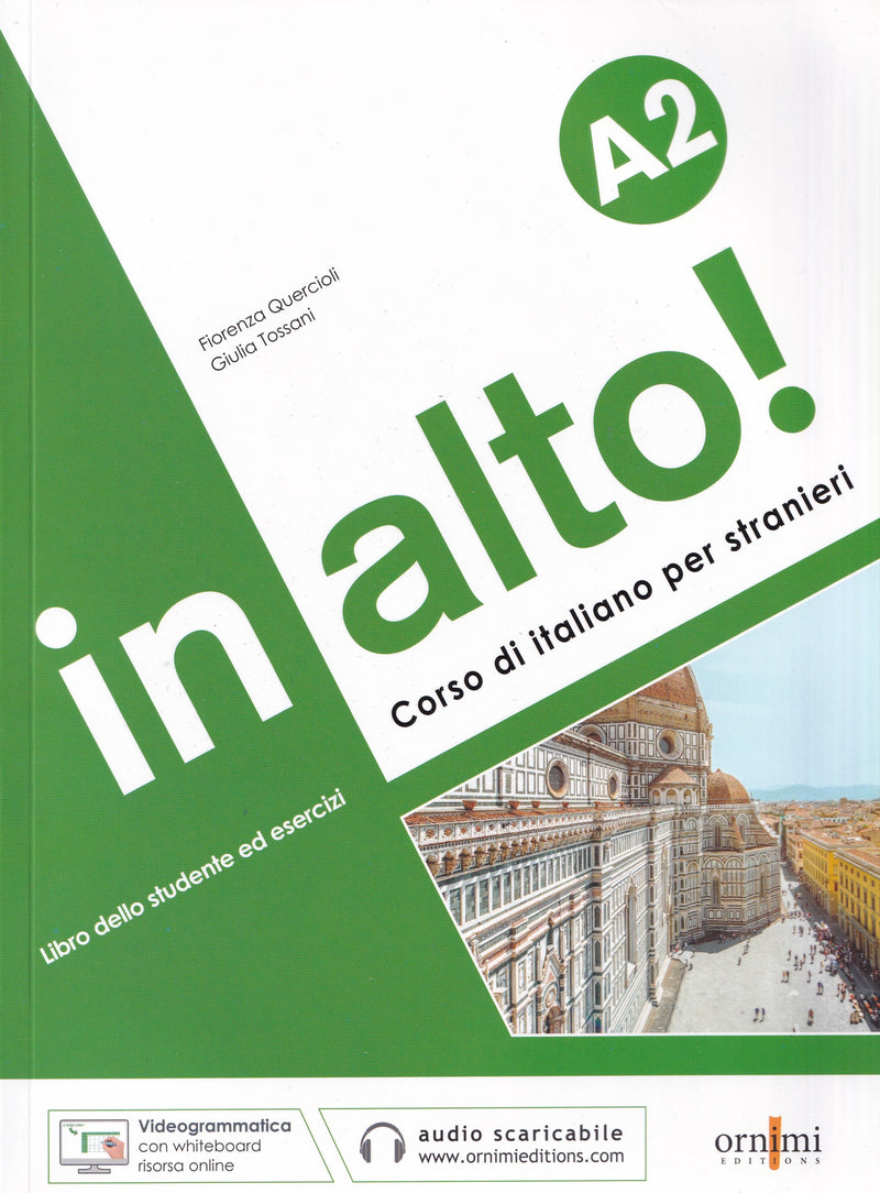in alto! A2 + audio + Videogrammatica - 9786188492738 - front cover