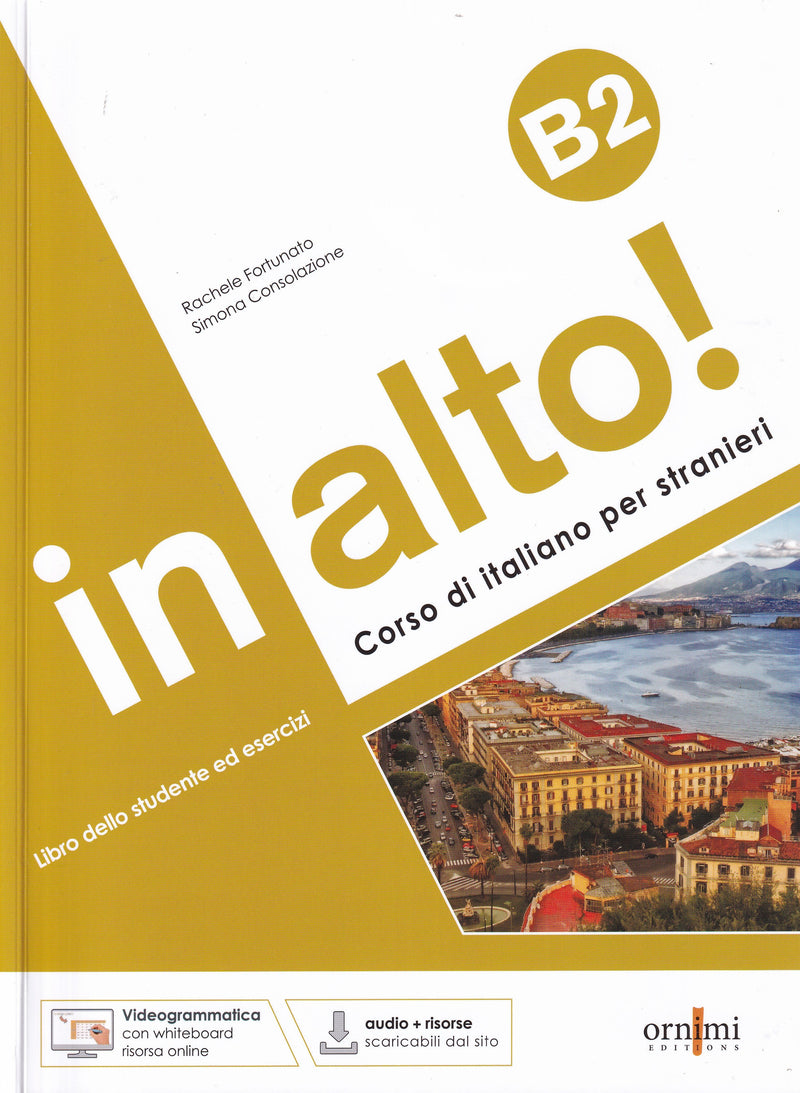 in alto! B2 + audio online + videogrammatica animata - 9786185554309 - front cover