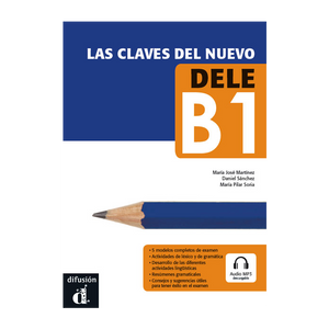 Las claves del nuevo DELE B1 + MP3 - 9788415846291 - front cover