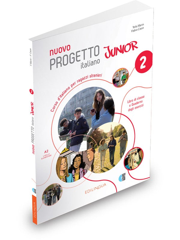 Nuovo Progetto italiano Junior 2 - 9791259801609 - Front Cover