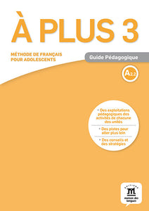 À plus 3 – Guide pédagogique (A2.2) - 9788416273225 - front cover