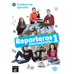 Reporteros internacionales 1 - Cuaderno de ejercicios + audio download. A1  - 9788416943777 - front cover