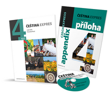 Cestina Expres / Czech Express 4 (Textbook, English Appendix and CD) - 9788074702051 - front covers