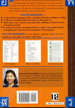 Thai for Beginners (Book and 2 CDs) 9781887521161 - back cover