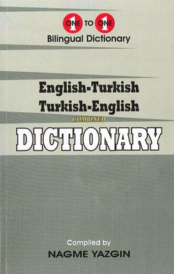 Exam Suitable : English-Turkish & Turkish-English One-to-One Dictionary 9781908357564 - front