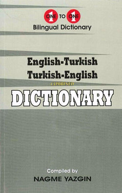 Exam Suitable : English-Turkish & Turkish-English One-to-One Dictionary 9781908357564 - front