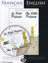 The Little Prince: French/English Bilingual Reader. Book and free audio CD - 9780956721594 - front cover