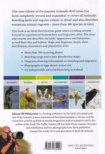 Icelandic Bird Guide: appearance, way of life, habitat - book - 9789979332206 - back cover