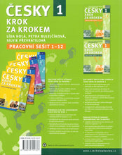 Czech Step by Step 1: Workbook 1 - lessons 1-12 9788074701337 - back cover