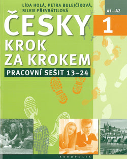 Czech Step by Step 1: Workbook 2 - lessons 13-24 - 9788074701344 - front cover