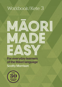 Maori Made Easy - Workbook 3 - 9780143771968 - front cover