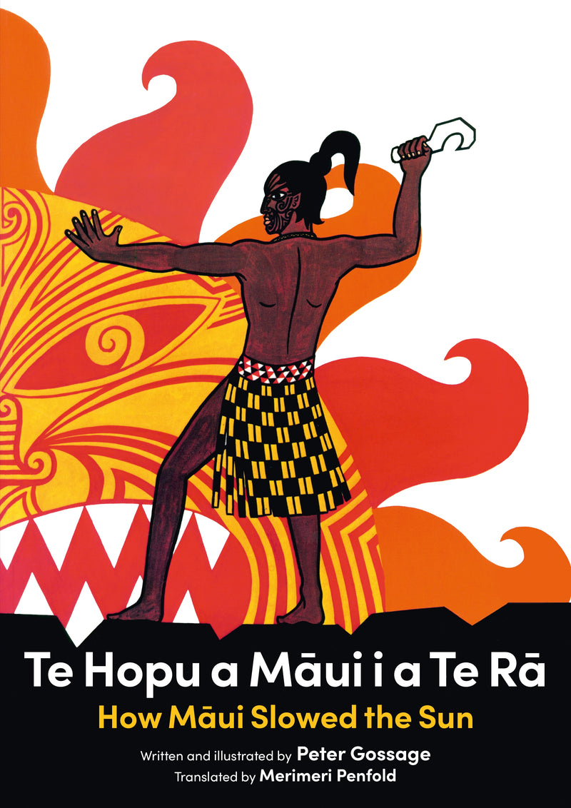 Maori-English Bilingual Reader for Children - Te Hopu a Maui i a te Ra - How Maui Slowed the Sun - 9780143774877 - front cover