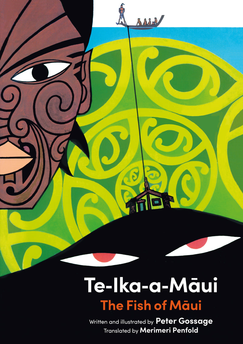 Maori-English Bilingual Reader for Children - Te-Ika-a-Maui / Fish of Maui - 9780143774884 - front cover