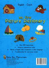 My First Picture Dictionary: English-Czech - 9781908357274 - back cover