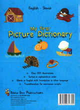 My First Picture Dictionary: English-Slovak 9781908357304 - back cover