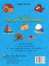 My First Picture Dictionary: English-Spanish 9781908357731 - back cover