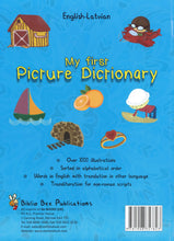 My First Picture Dictionary: English-Latvian 9781908357823 - back cover