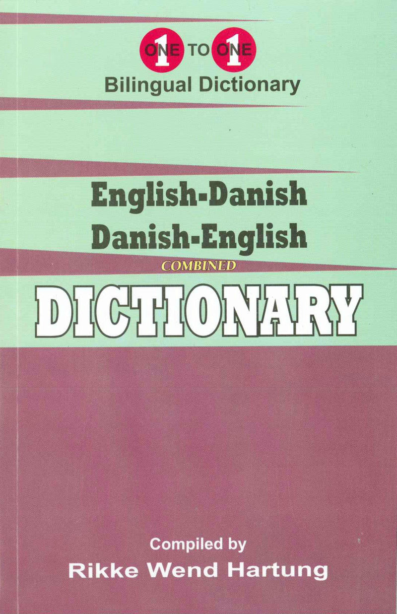 Exam Suitable : English-Danish & Danish-English One-to-One Dictionary - 9781912826032