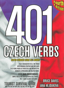 401 Czech Verbs -  6722276019329  - Bruce Davies - front cover