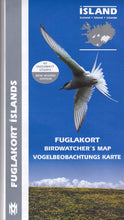 Birdwatchers' Map of Iceland - 9789979330424 - front cover