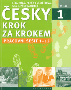 Czech Step by Step 1: Workbook 1 - lessons 1-12 - Cesky Krok za Krokem - 9788074701337  - front cover