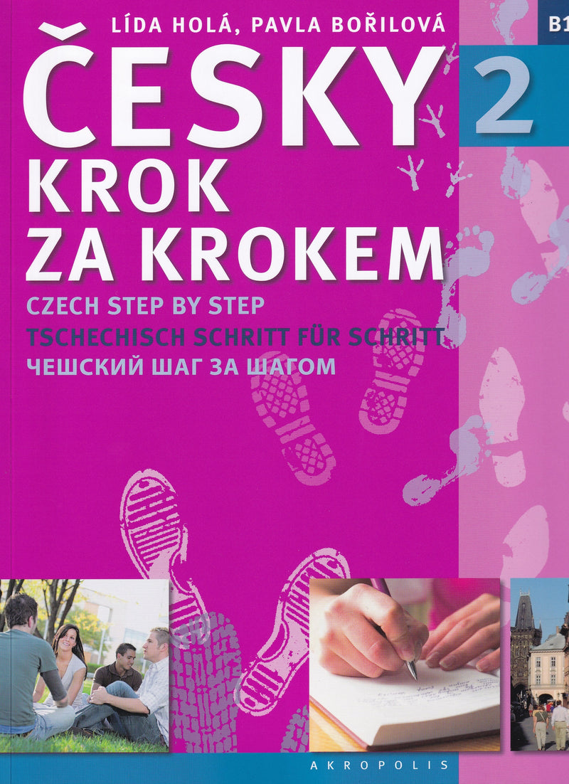 Czech Step by Step 2. Pack (textbook, audio download, bonus book, grammar) - 9788086903927 - front cover