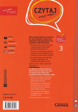 Czytaj 3 - Polski Krok po Kroku 3 - 9788395346026 - back cover