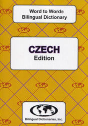 Exam Suitable : English-Czech & Czech-English Word-to-Word Dictionary