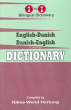 Exam Suitable : English-Danish & Danish-English One-to-One Dictionary - 9781912826032 - front cover