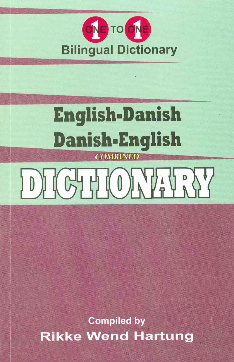 Exam Suitable : English-Danish & Danish-English One-to-One Dictionary - 9781912826032 - front cover