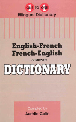 Exam Suitable : English-French & French-English One-to-One Dictionary 9781908357410 - front cover