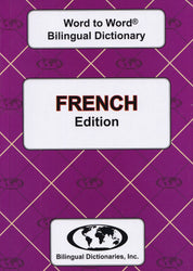 Exam Suitable : English-French & French-English Word-to-Word Dictionary