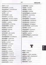 Exam Suitable : English-French & French-English Word-to-Word Dictionary - 9780933146365 - sample page 2
