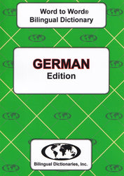 Exam Suitable : English-German & German-English Word-to-Word Dictionary