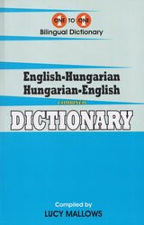 Exam Suitable : English-Hungarian & Hungarian-English One-to-One Dictionary