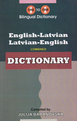 Exam Suitable : English-Latvian & Latvian-English One-to-One Dictionary