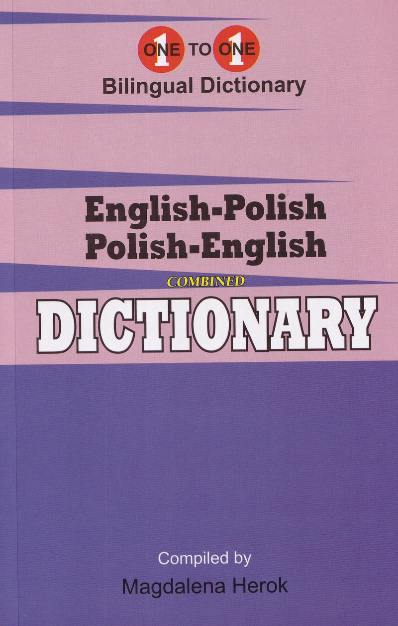 Exam Suitable : English-Polish & Polish-English One-to-One Dictionary - 9781908357663 - front cover