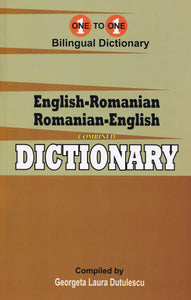 Exam Suitable : English-Romanian & Romanian-English One-to-One Dictionary - 9781908357601 - front cover