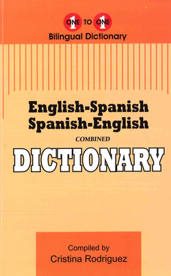 Exam Suitable : English-Spanish & Spanish-English One-to-One Dictionary - 9781908357458 - front cover