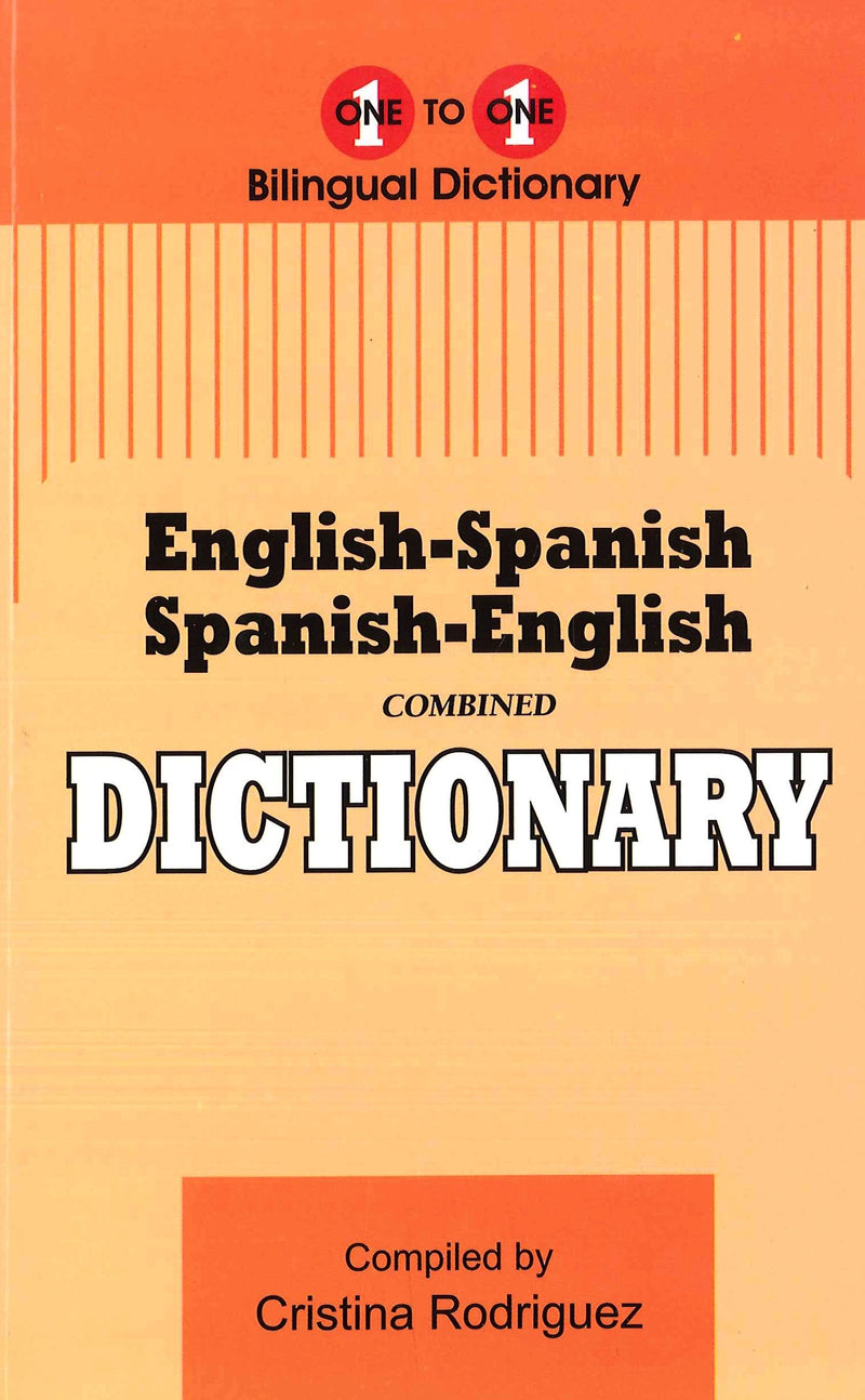 Exam Suitable : English-Spanish & Spanish-English One-to-One Dictionary - 9781908357458 - front cover