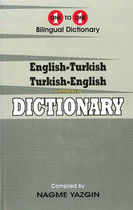 Exam Suitable : English-Turkish & Turkish-English One-to-One Dictionary 9781908357564 - front