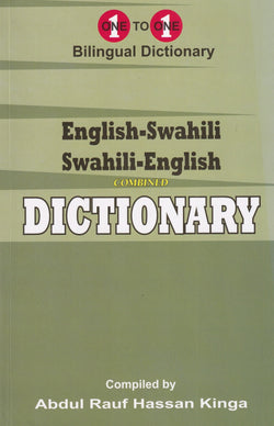 Exam suitable: English-Swahili & Swahili-English One-to-One Dictionary - 9781912826049 - front cover